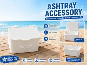 Modular Umbrella Ashtray with Sand Tray