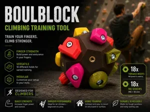 BOULBLOCK – Climbing & Finger Training Tool