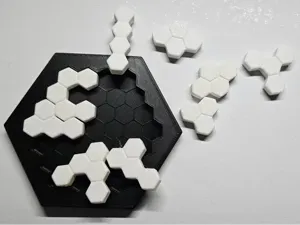 Hex puzzle 4x4 - lvl medium