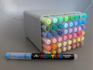 Acrylic Marker Organizer Holder Box GuangNa Languo