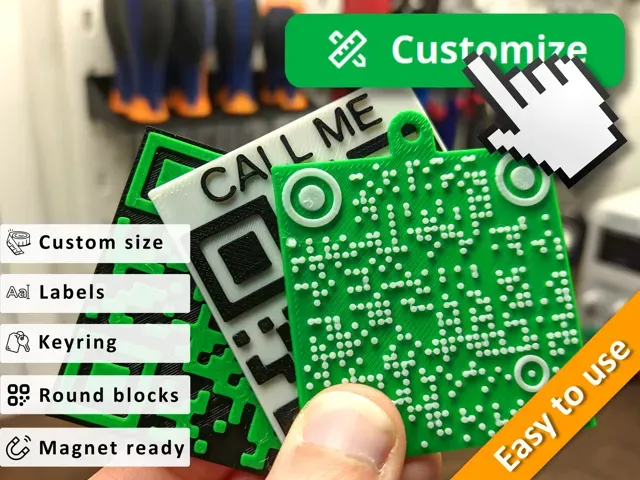 QR Code Generator (qrcode for mail, wifi, ect)