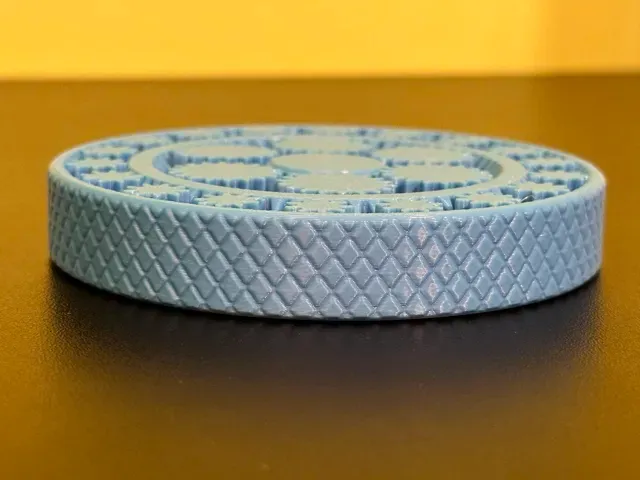 Two-Layer Gear Fidget Spinner - Print in Place — Фото 8 из 8
