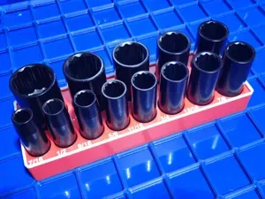 Gridfinity Pittsburgh 13 PC Impact SAE Socket