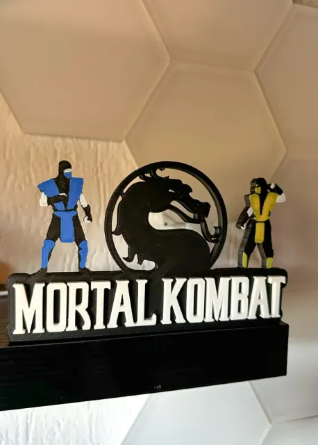 Mortal kombat Logo Schild Fanart — Фото 2 из 3