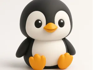 cute penguin