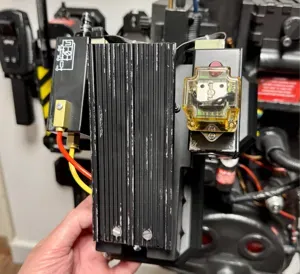 Haslab Two In The Box trap pedal wall hanger - V2