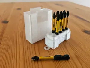 60mm (2.5") screwdriver bit holder box