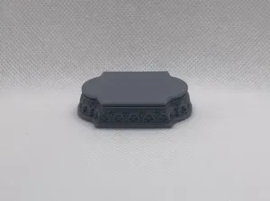 Polygonal Gothic Base - Miniature stand display