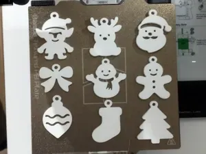 Christmas Ornaments Decorations with Hanging Loop