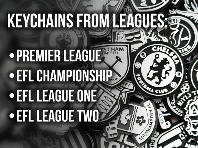 Premiere League (UK/GB) Football Clubs Keychains