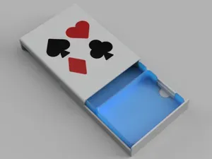 Playing Cards Case for Double Deck (Bridge Type)
