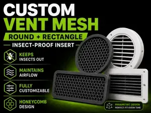 Parametric Insect-Proof Vent Mesh Insert–Generator