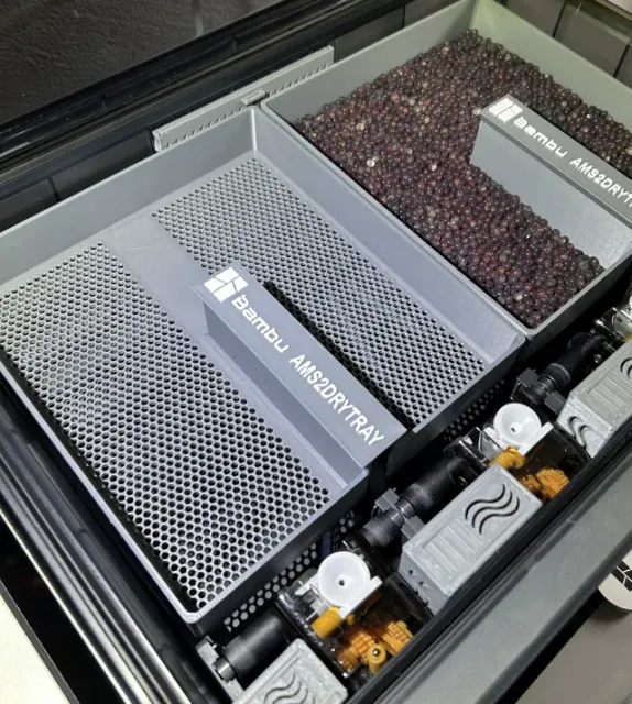 AMS2DryTray – Silica Gel Drying Tray for Bambu AMS — Image 3 of 5