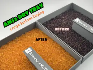 AMS2DryTray – Silica Gel Drying Tray for Bambu AMS