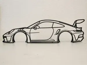 Porsche 911 GT3RS 992 Wall Art