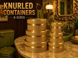 Knurled Container Set - 25mm Edition