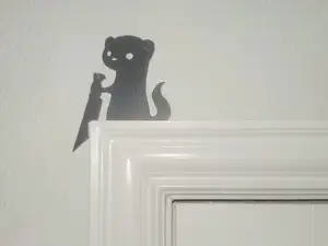 Knife Ferret Door Topper