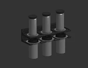 Wall-Mounted AeroPress Organizer