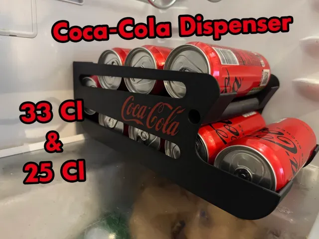 Distributeur de Canettes - Coca-Cola 33 & 25 Slim