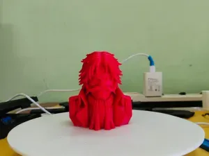 Gol D. Roger One Piece Bust 3D Print Model 266