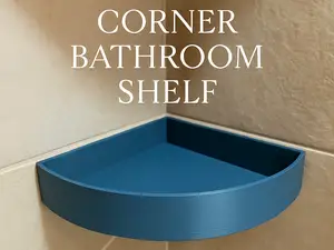 Corner Bathroom Shelf – Mensola angolare bagno