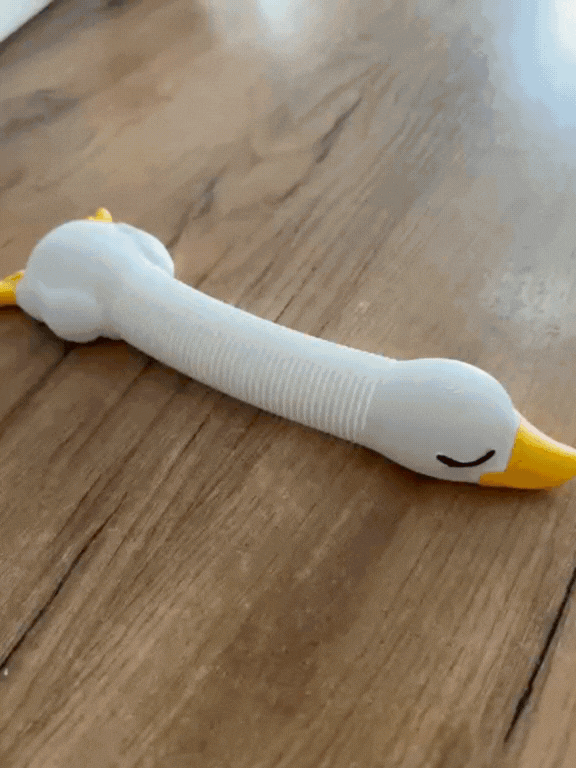 Flexi Goose with Spiral Neck Articulated  Desk Toy