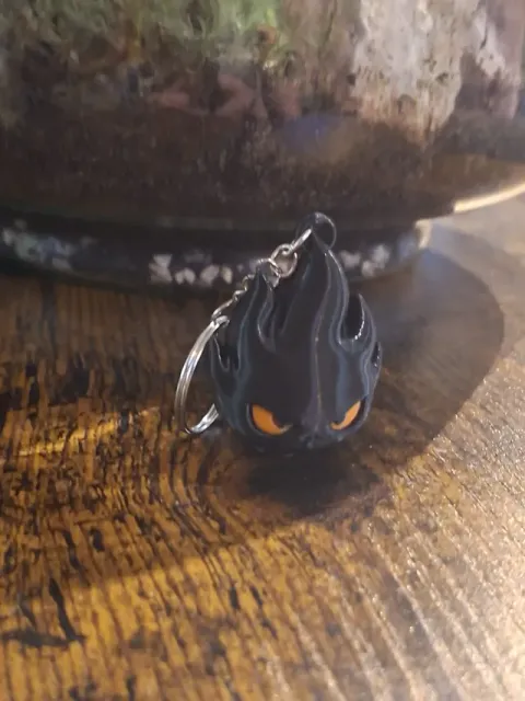 Flame Skull Keychain – Porte-clés Crâne de Feu — Фото 5 из 6