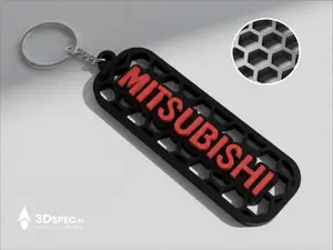 Mitsubishi keychain