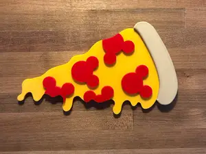 Mickey Pizza Magnet