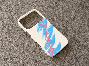 iPhone 17 PRO case (snug fit): 1990's jazz pattern