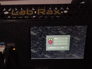 BTT PiTFT50 Screen & Raspberry Pi 4 - 2U 10" Mount