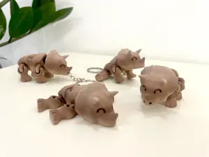 Articulated Triceratops Flexi