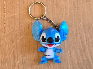 Stitch flexi keychain