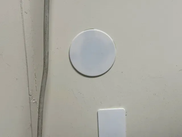 3.5" Simple plug for wall holes w\ chamfered edges — Image 2 of 5