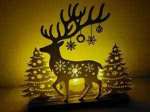 Xmas reindeer christmas tree deco