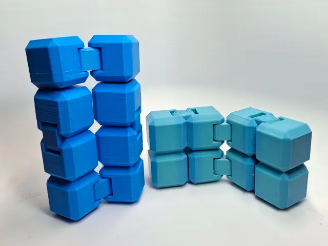Infinity Cube Fidget (Print-In-Place) — Фото 2 из 5
