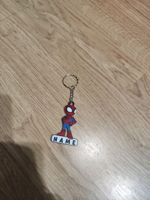 llavero spiserman3 tu nombre-spiderman keychain — Фото 4 из 6