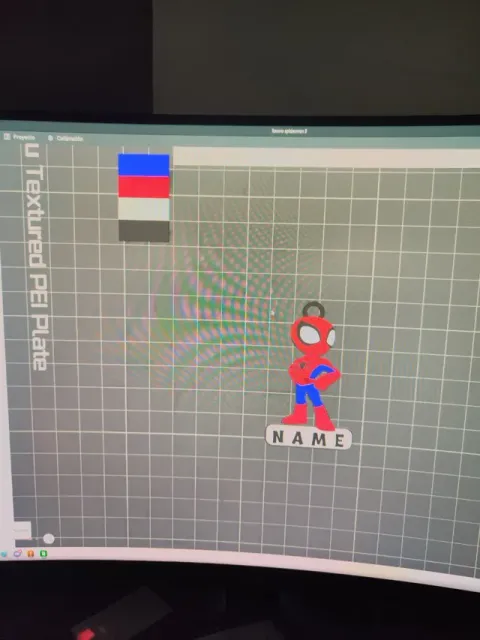 llavero spiserman3 tu nombre-spiderman keychain — Фото 5 из 6