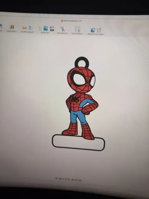 llavero spiserman3 tu nombre-spiderman keychain — Фото 6 из 6