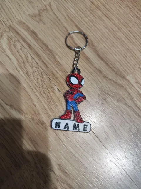 llavero spiserman3 tu nombre-spiderman keychain — Фото 3 из 6