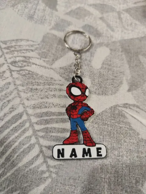 llavero spiserman3 tu nombre-spiderman keychain — Фото 2 из 6