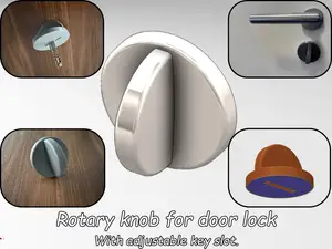 Rotary knob for door lock