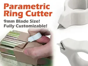 [Parametric] Hands-Free Ring Cutter_v1.0.1
