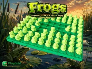 Frogs – A PlayGrid Strategy Game