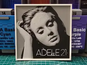 Adele "21" Album - Hueforge Art
