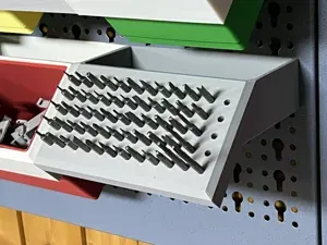 Microbit / 4mm Bit Halter für Küpper Lochwand