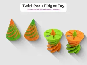 Twirl-Peak Fidget Toy