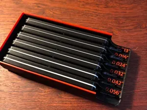 Gridfinity for Stewmac Nut Slotting Files - Holder