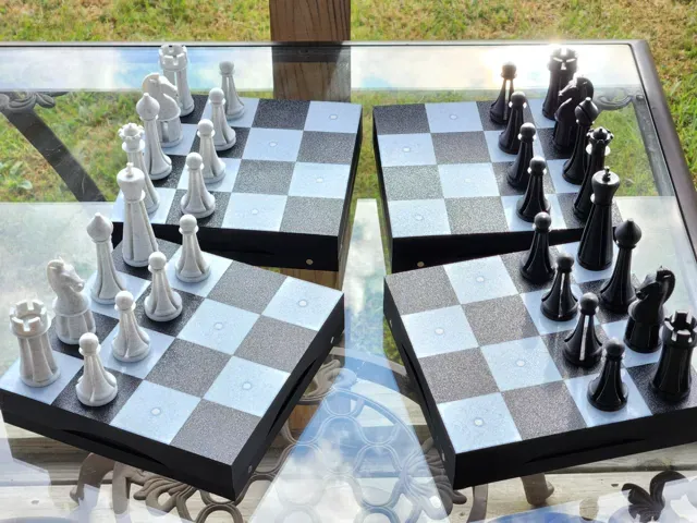 Full Size Modular Magnetic Chess Set — Фото 5 из 6