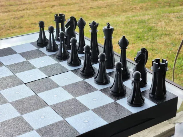 Full Size Modular Magnetic Chess Set — Фото 4 из 6